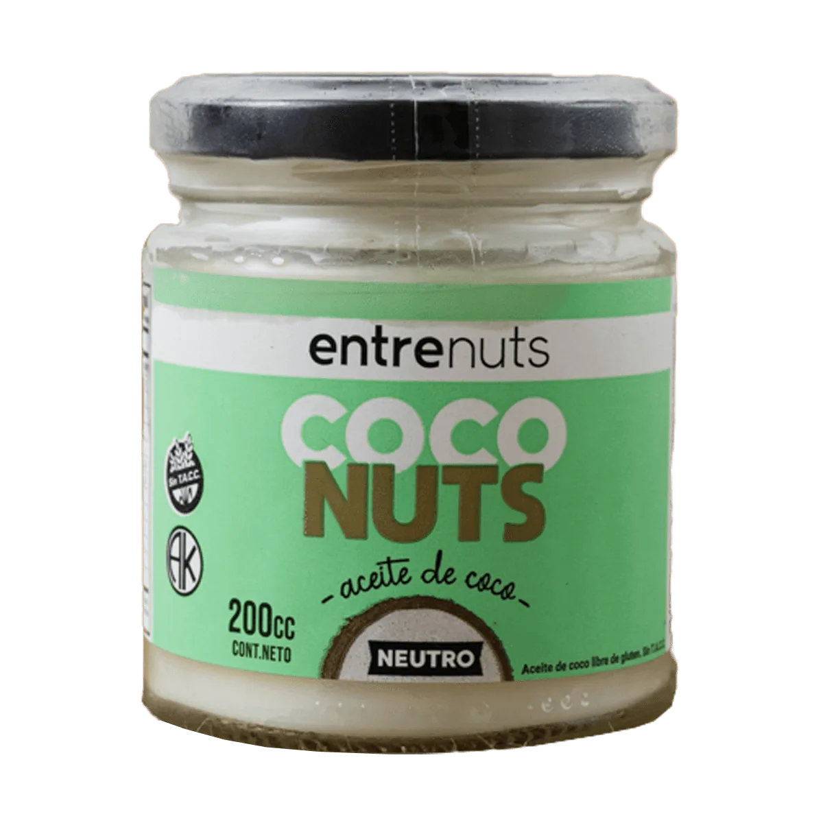 Aceite coco neutro Entrenuts 200ml