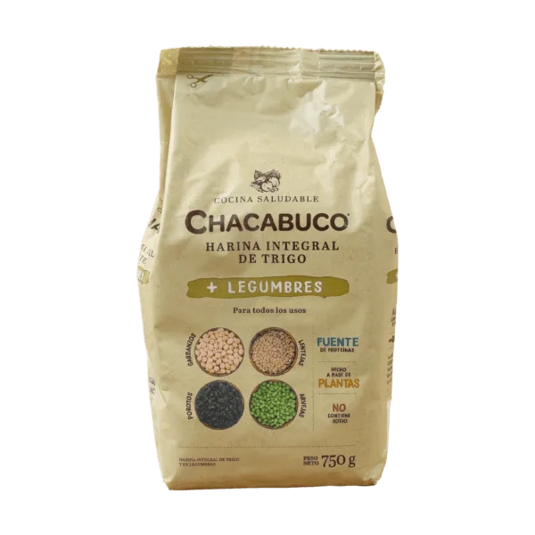 Harina Integral de Legumbres 750gr Chacabuco
