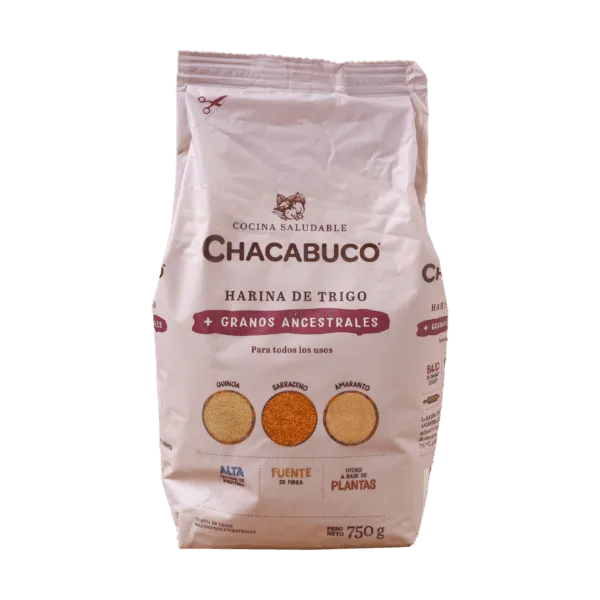 Harina de Trigo con Granos Ancestrales 750gr Chacabuco