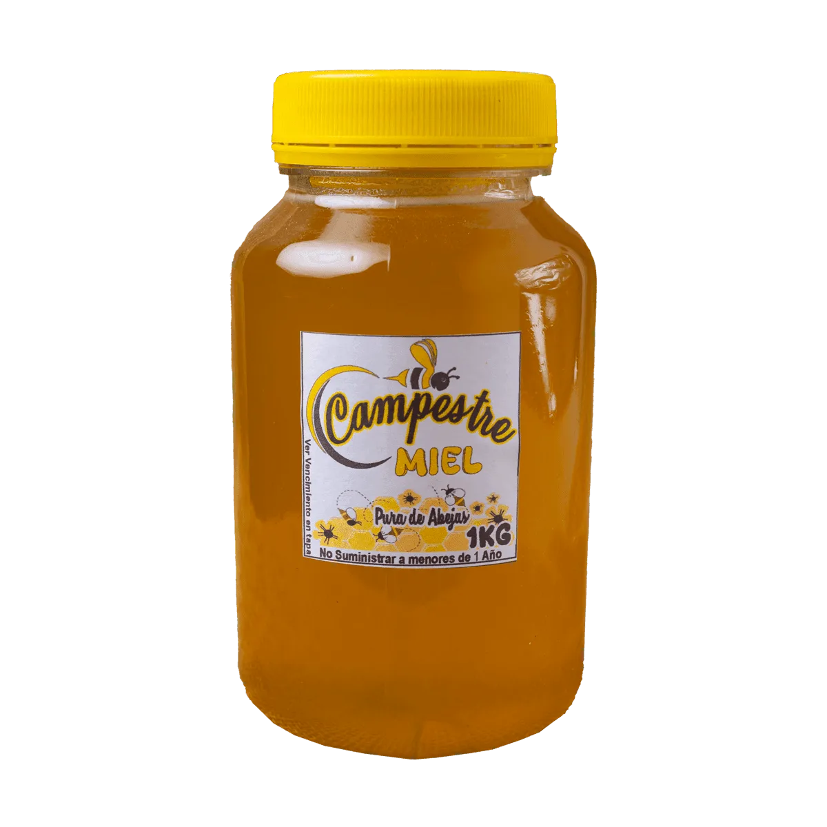 Miel clara natural 1k Campestre