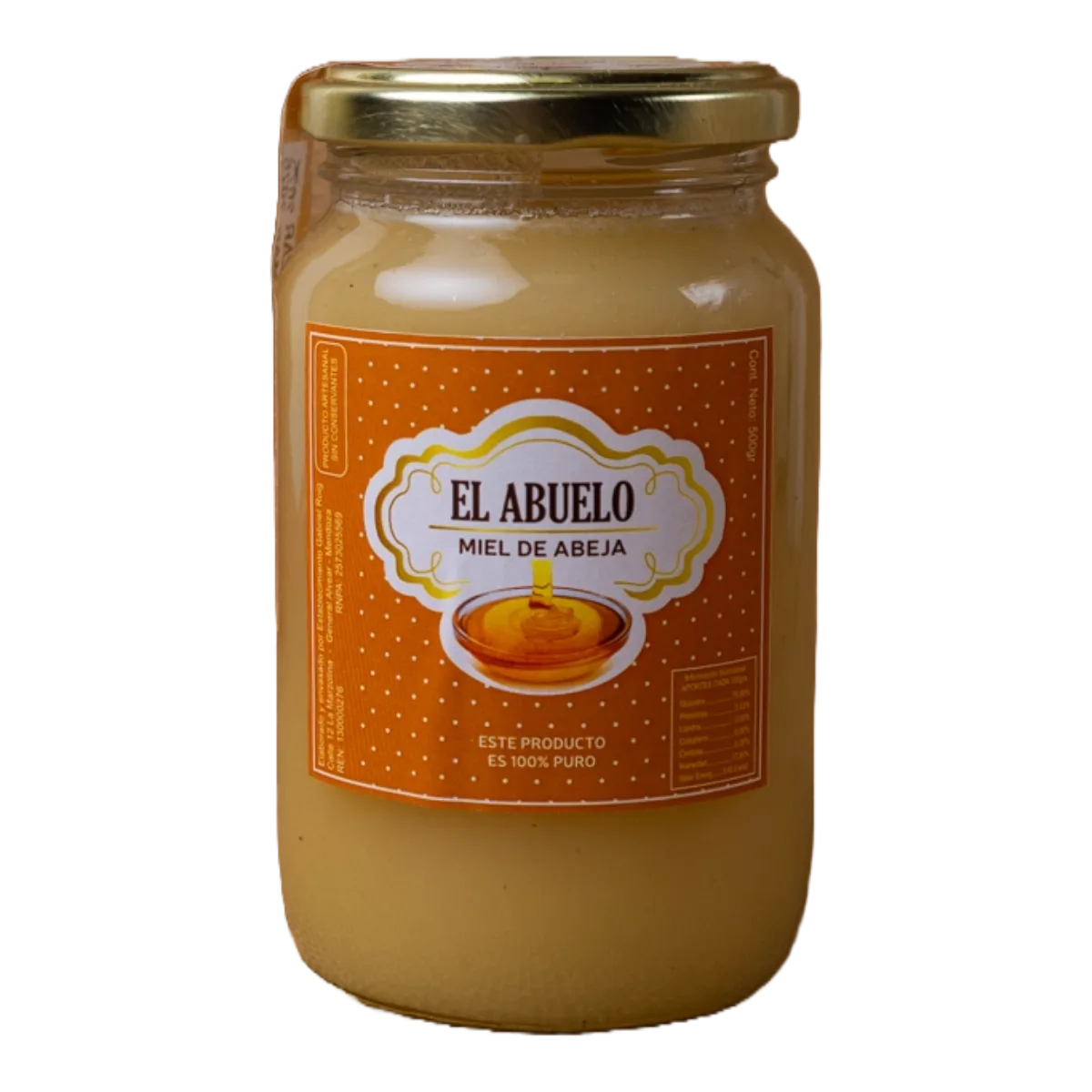 Miel de algarroba 500g El Abuelo