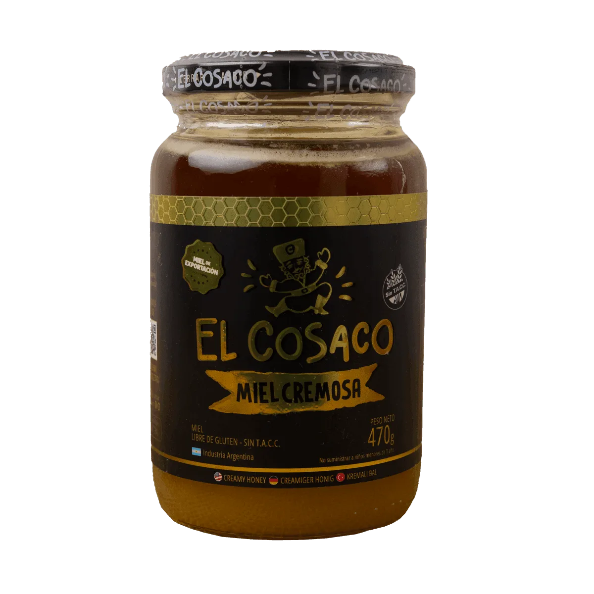 Miel cremosa 470gr El Cosaco