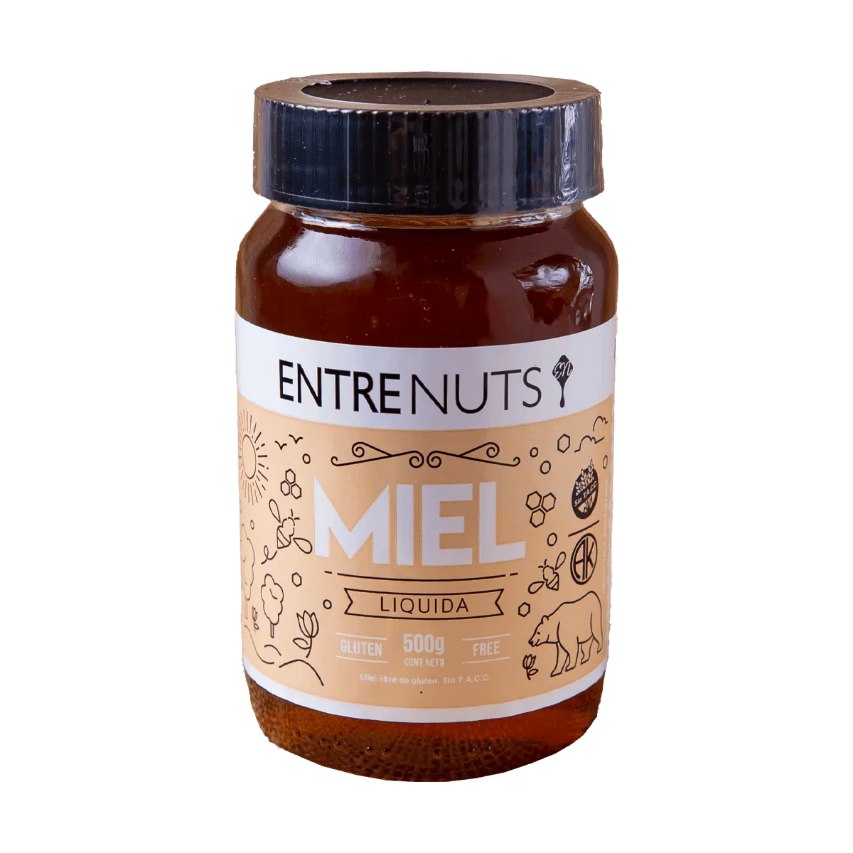 Miel líquida 500g Entrenuts