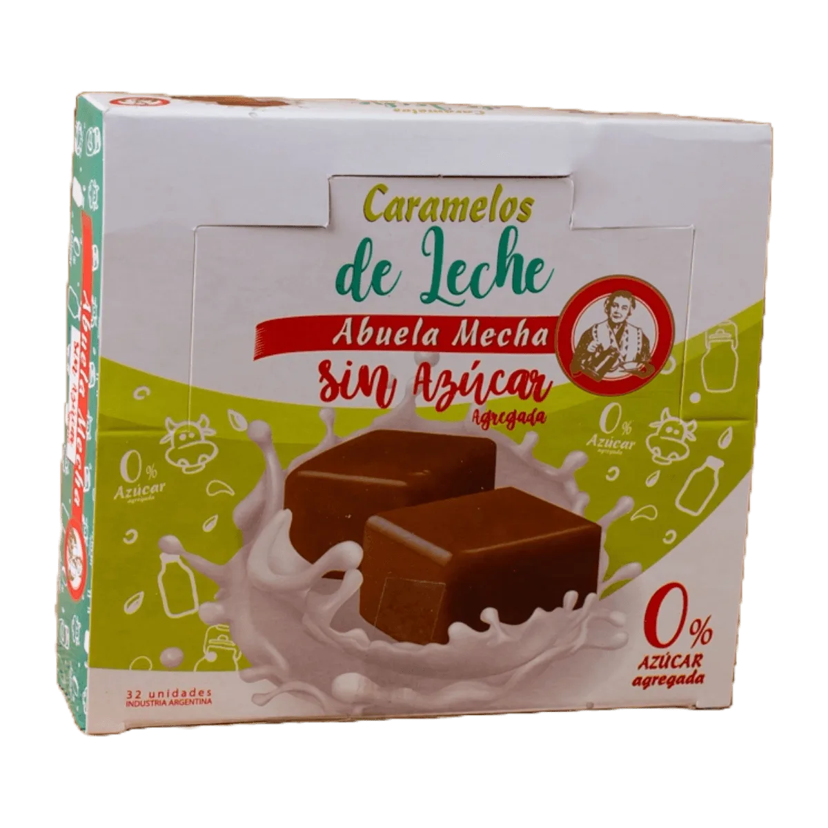Caramelo leche s azúcar 32u Abuela Mecha