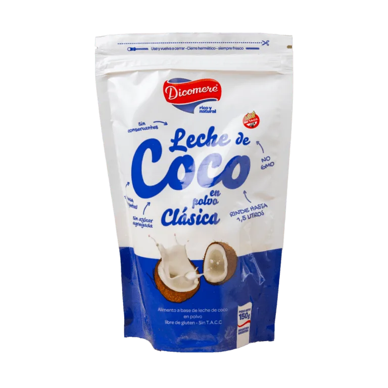 Leche coco polvo 150gr Dicomere