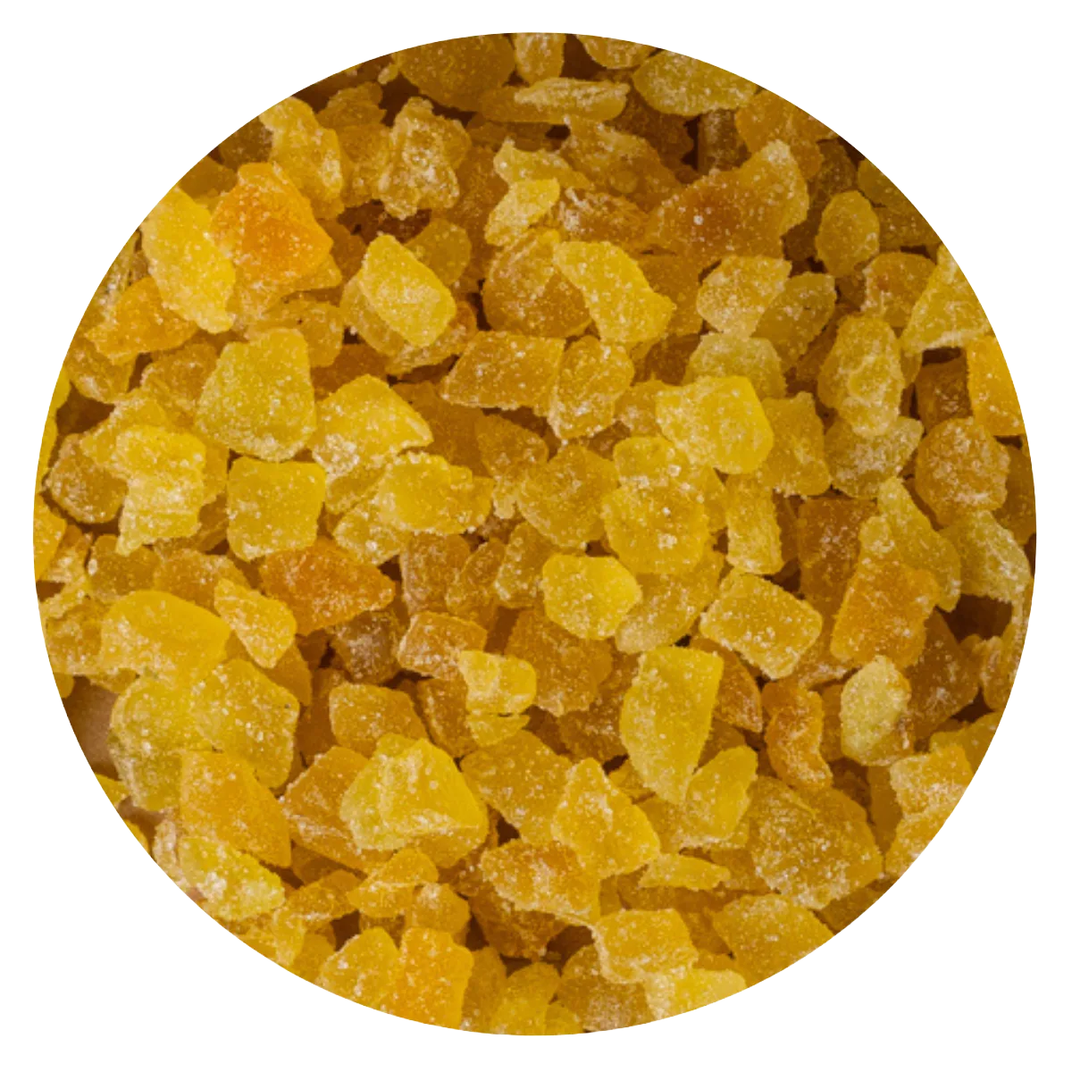 Cubo fruta jengibre dulce