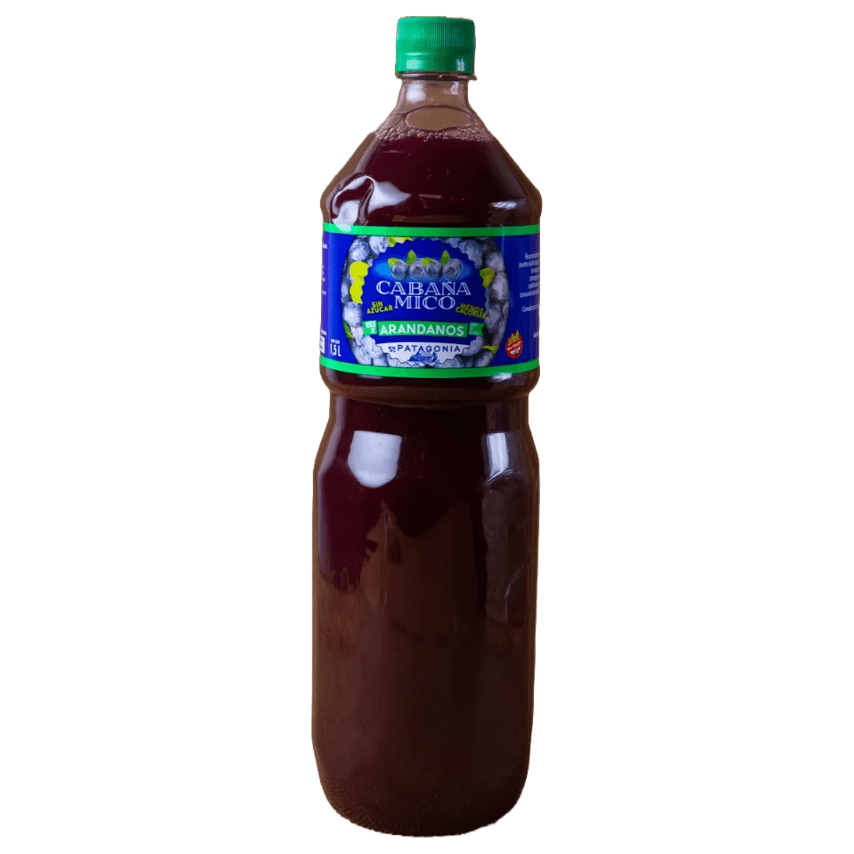 Jugo arándano sin azúcar 1,5L Cabaña Mico
