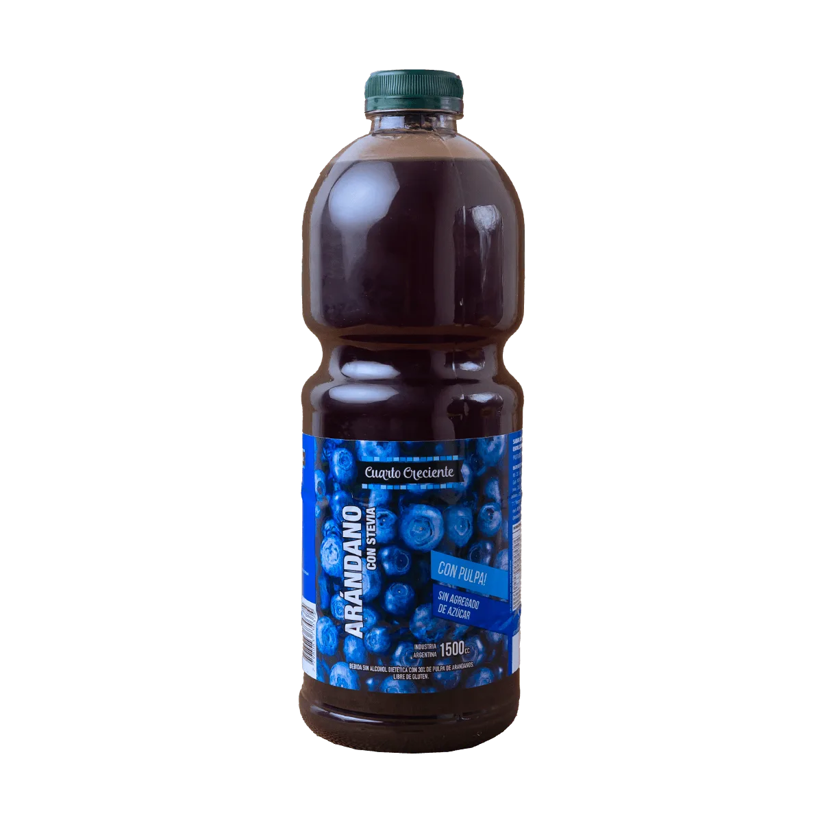 Jugo arándano 1,5L Cuarto Creciente