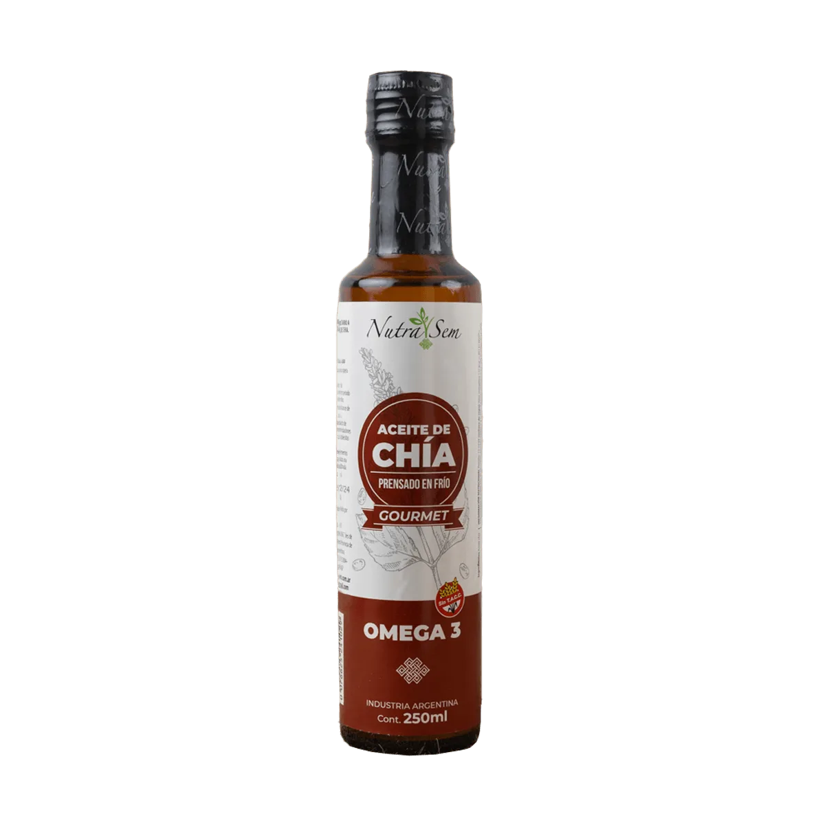 Aceite Chía Gourmet 250cc Nutrasem