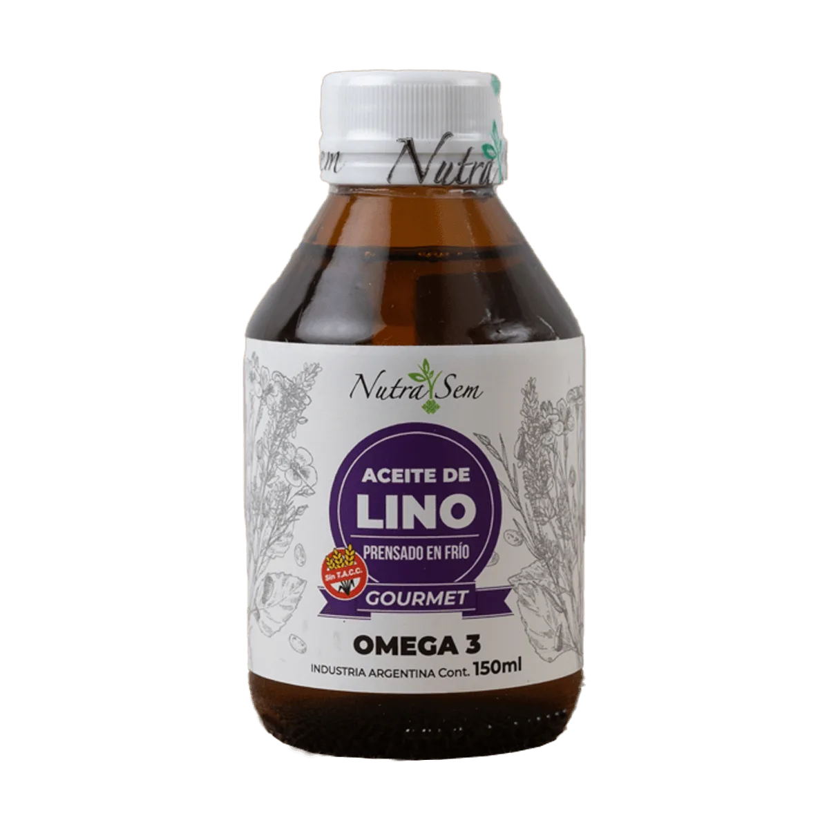 Aceite lino Gourmet 150cc Nutrasem