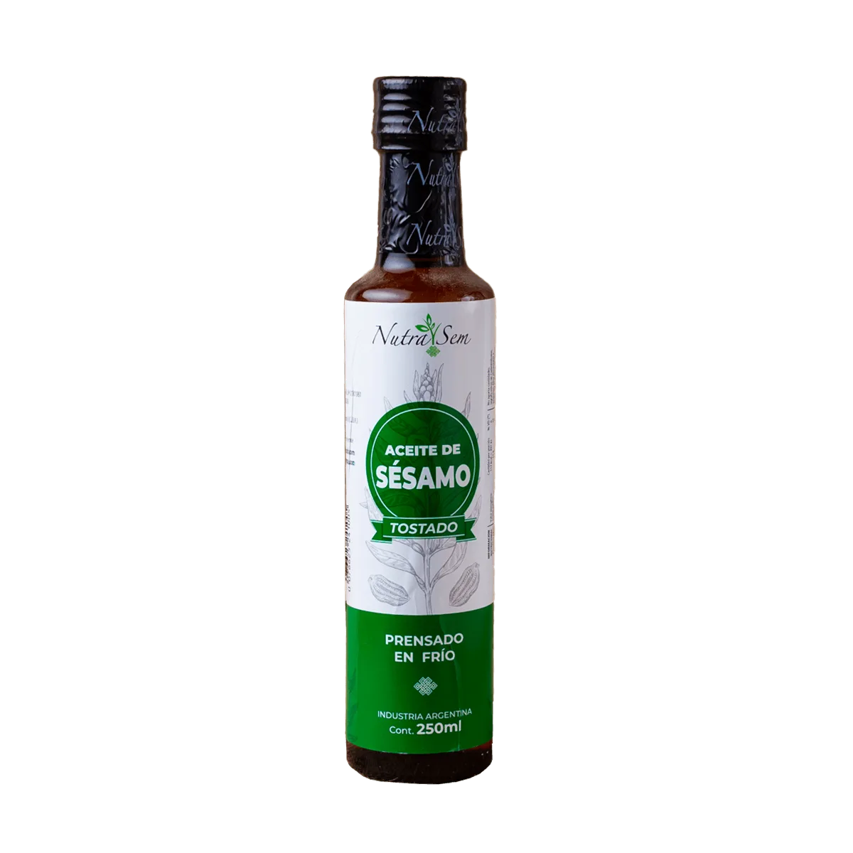 Aceite sésamo tostado Gourmet 250cc Nutrasem