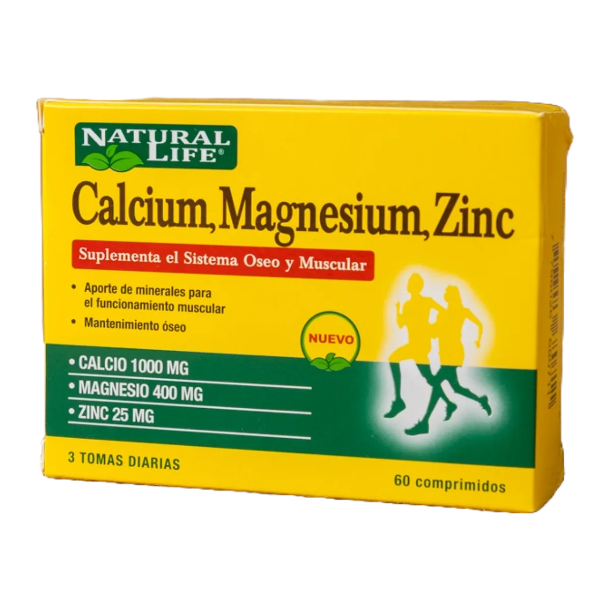 Calcium magnesio zinc Natural Life 60comp