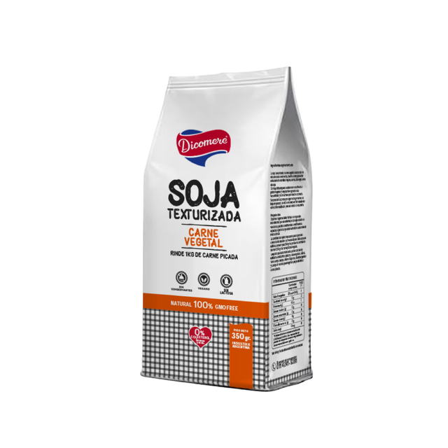 Soja texturizada 350gr Dicomere