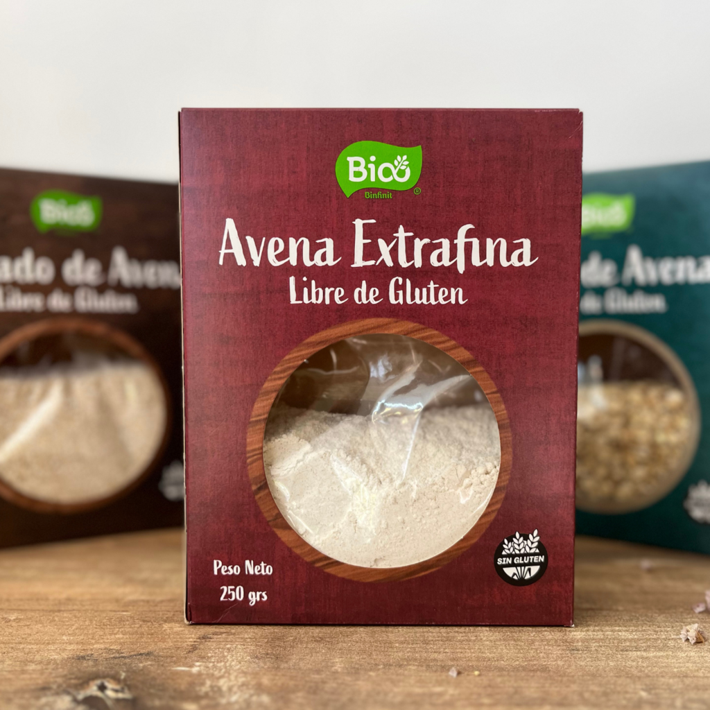 Avena extra fina 250g sin gluten Bio