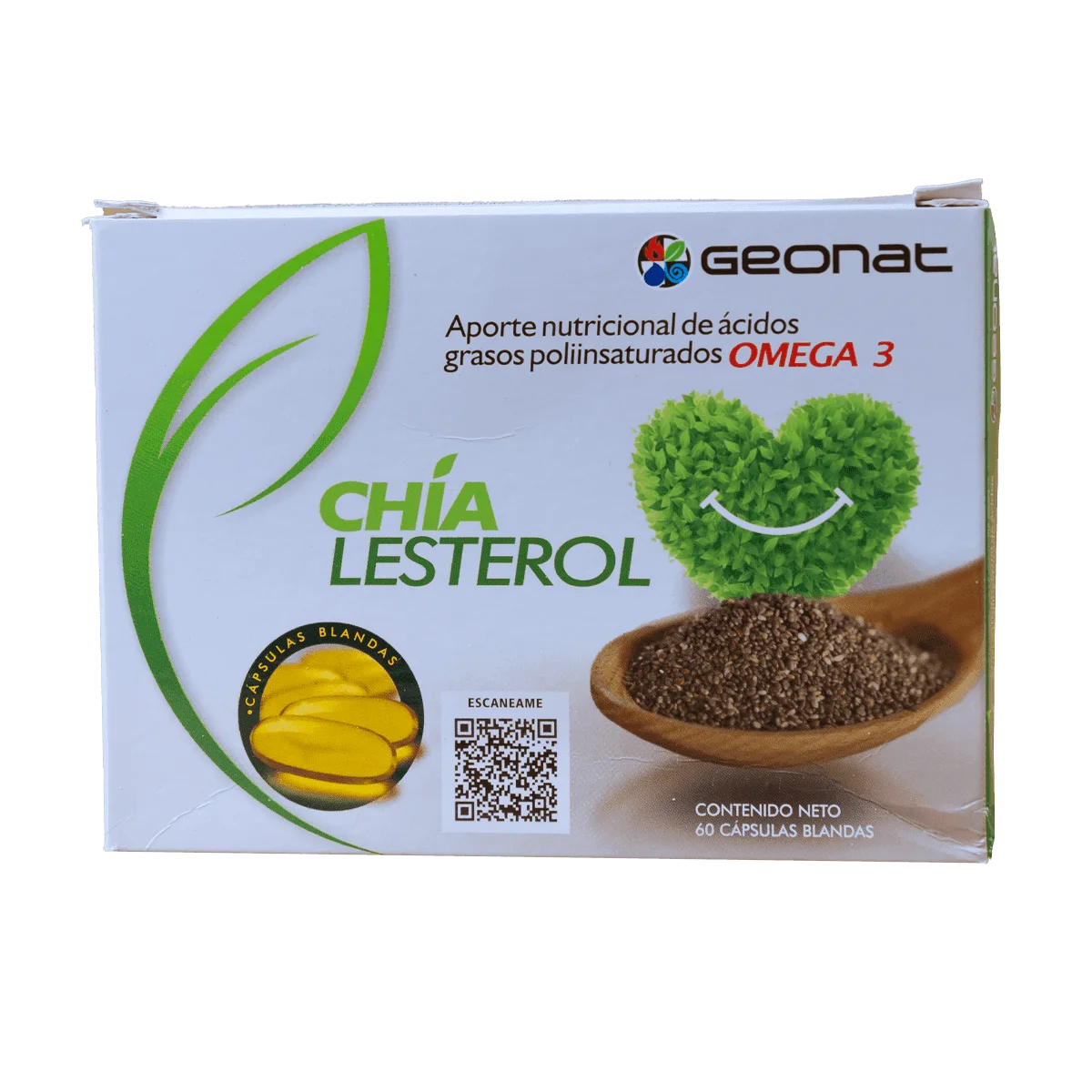 Cápsula Chialesterol Geonat 60u