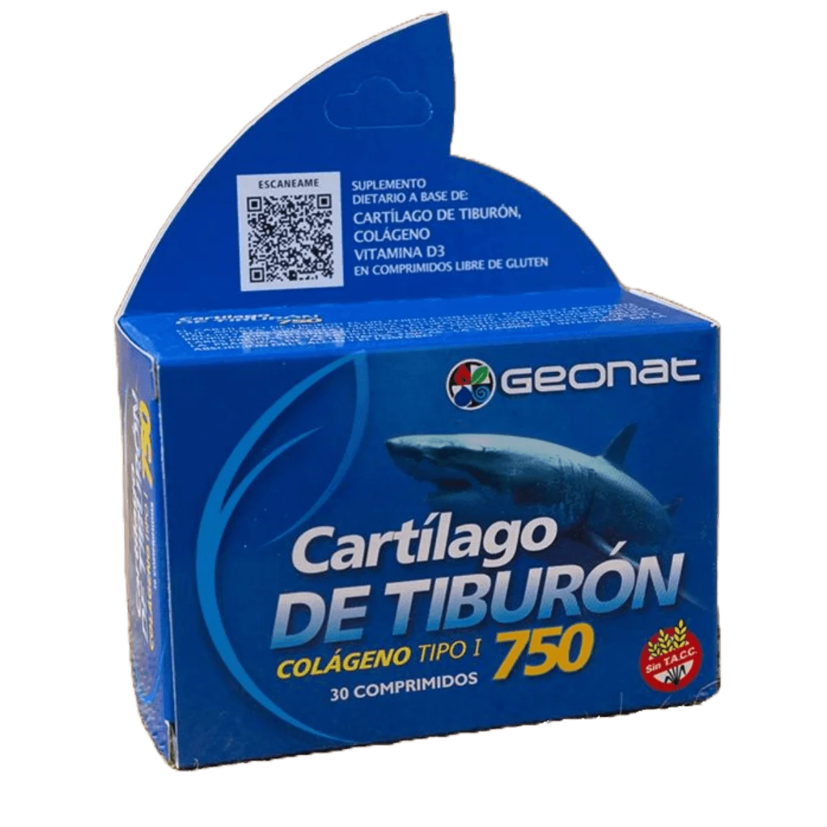 Comprimido cartílago de tiburón Geonat 30u