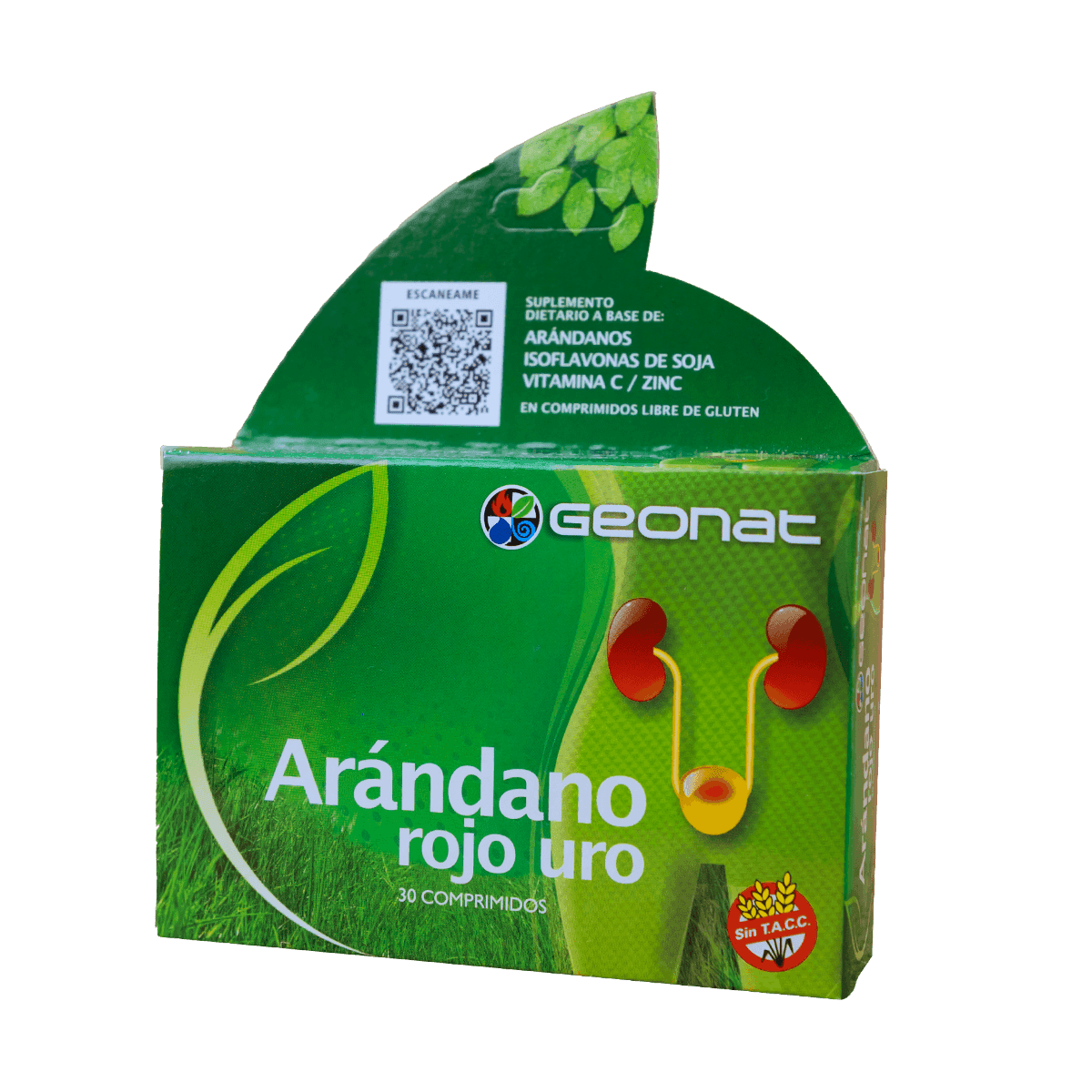 Comprimido Arándano Rojo Uro 30u Geonat