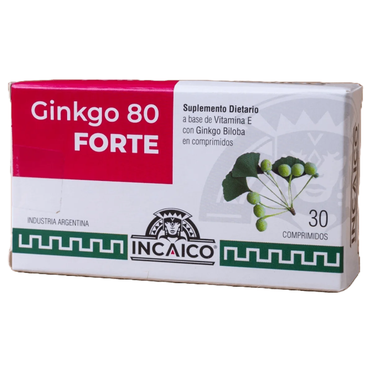 Comprimido Ginkgo 80 Forte 30u Incaico