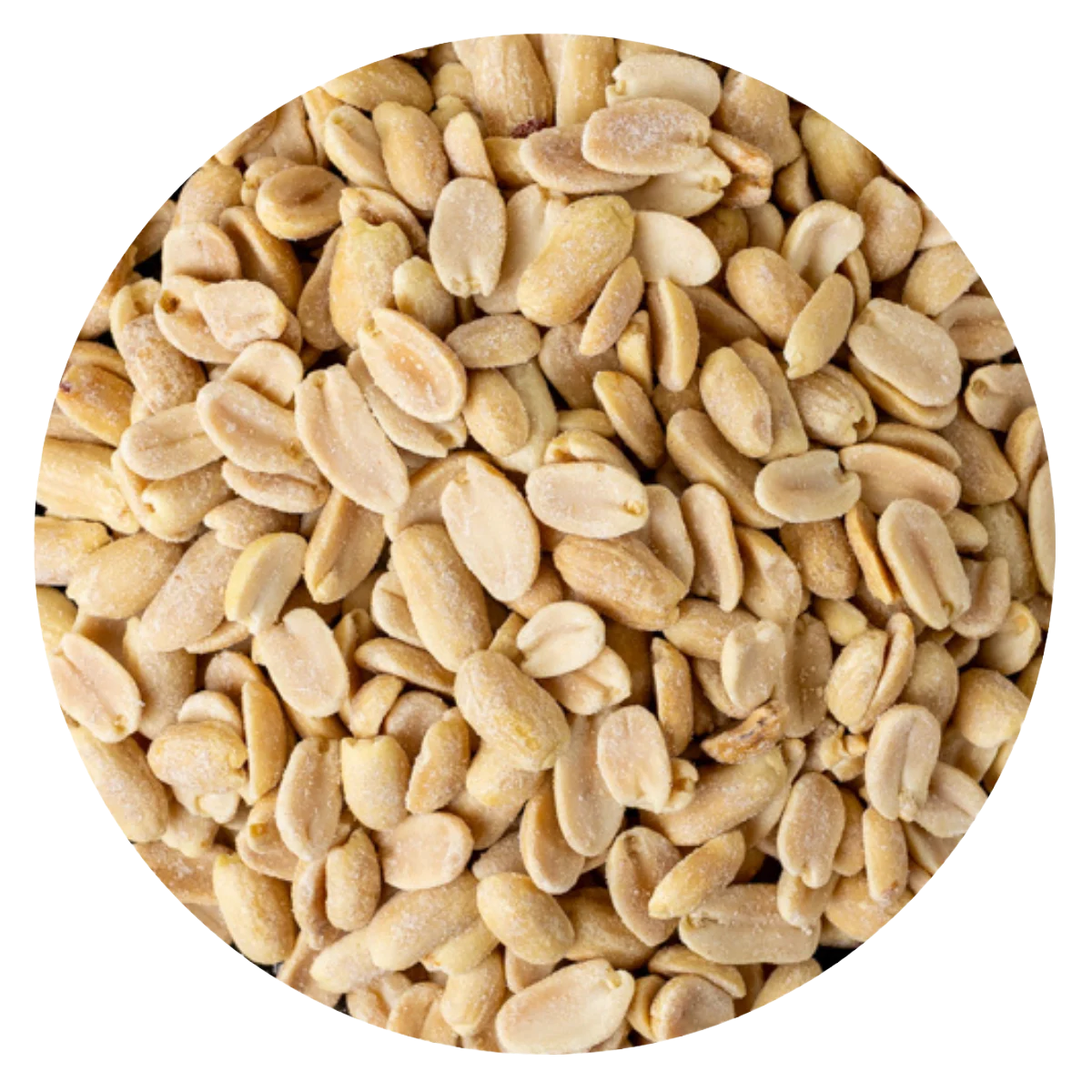 Maní tostado con sal superior