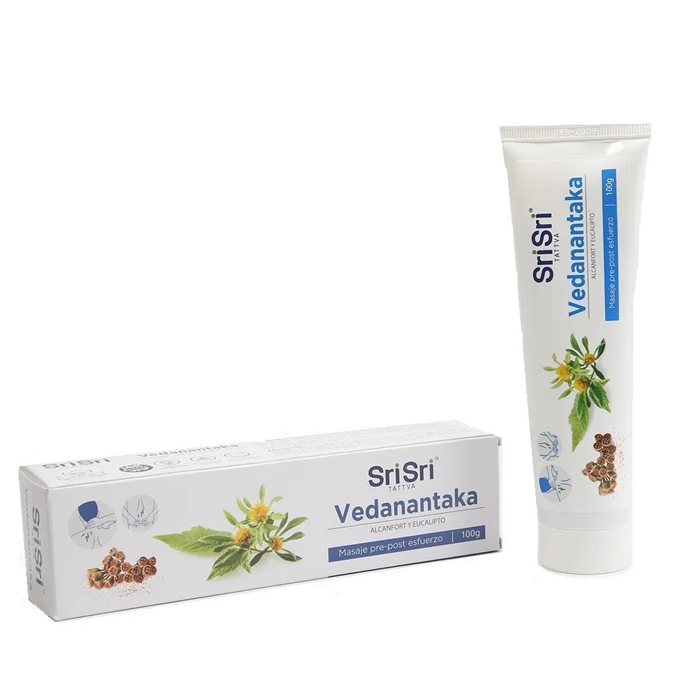 Balsamo masajes descontracturantes 100ml SriSri Vedanantaka