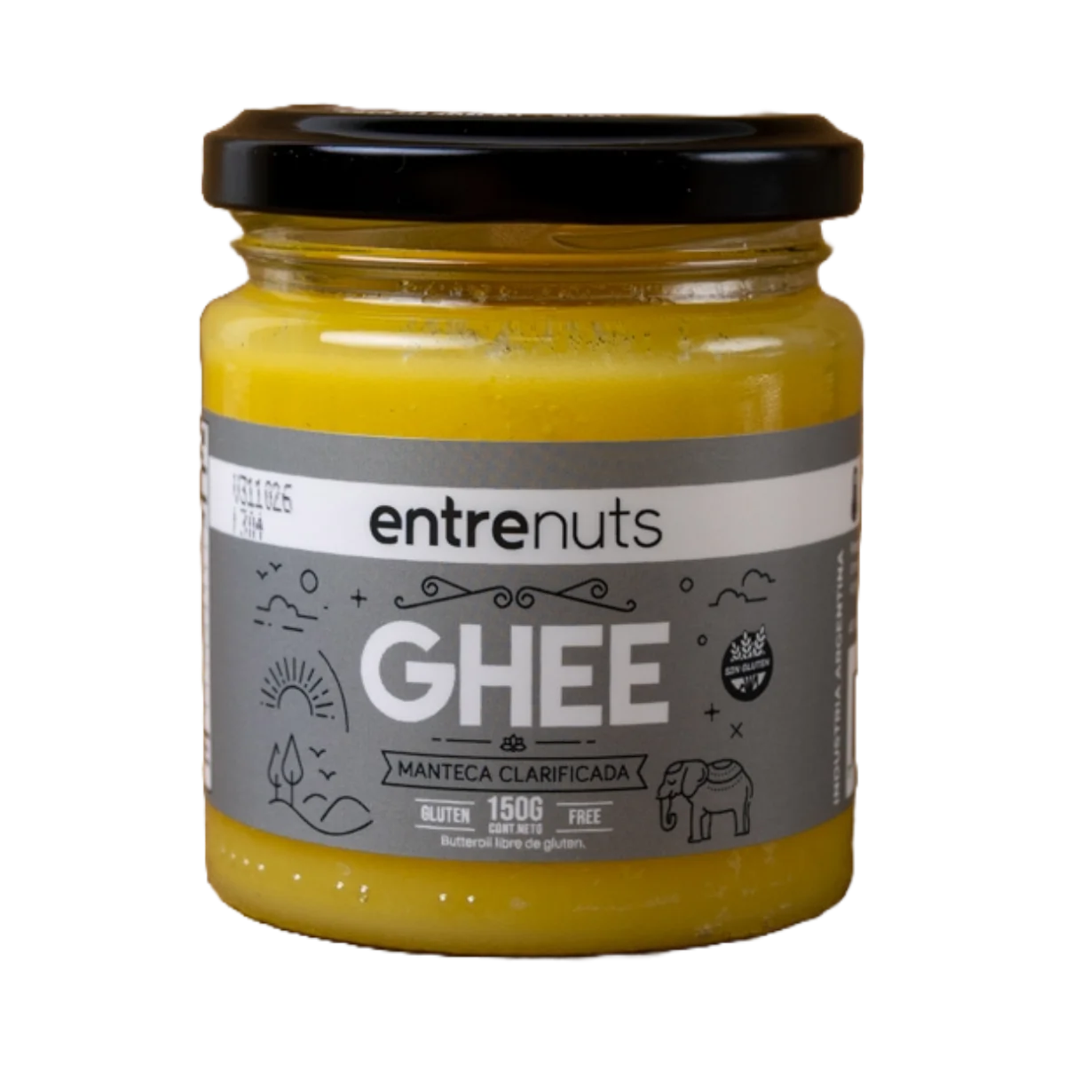 Ghee 150gr Entrenuts manteca clarificada