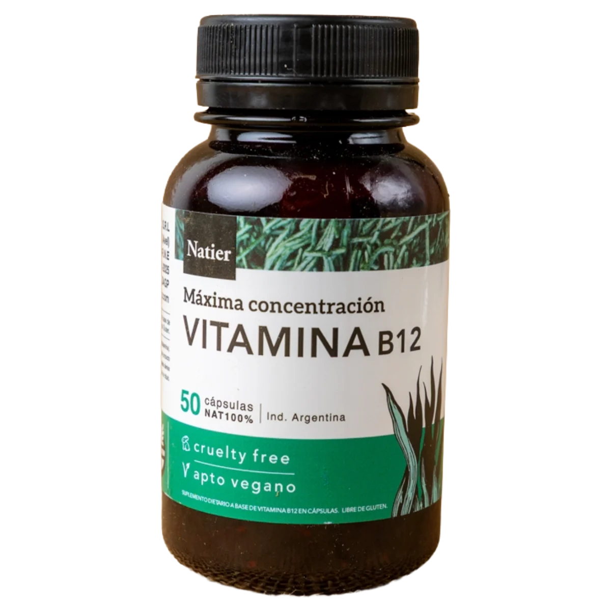 Cápsula vitamina B12 50u Natier