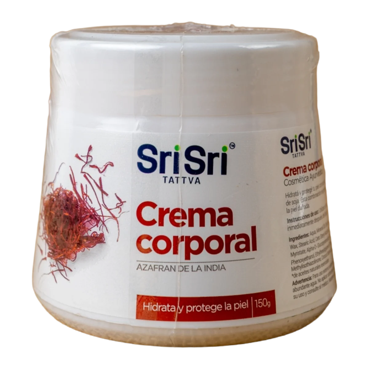 Crema anti aging con azafrán de la India 150g SriSri