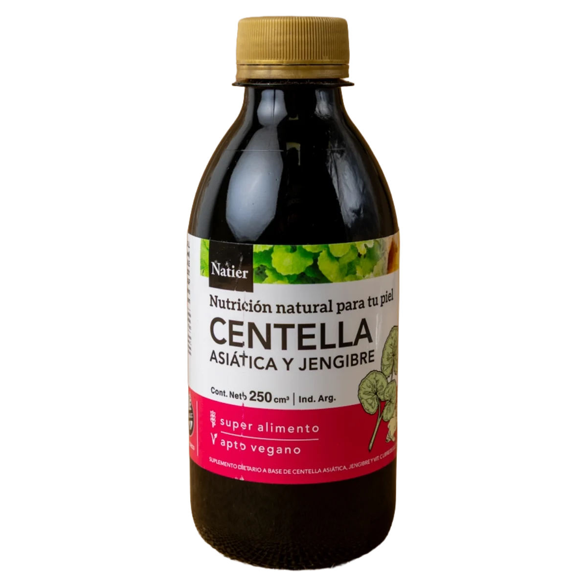 Centella asiática y jengibre 250cc Natier