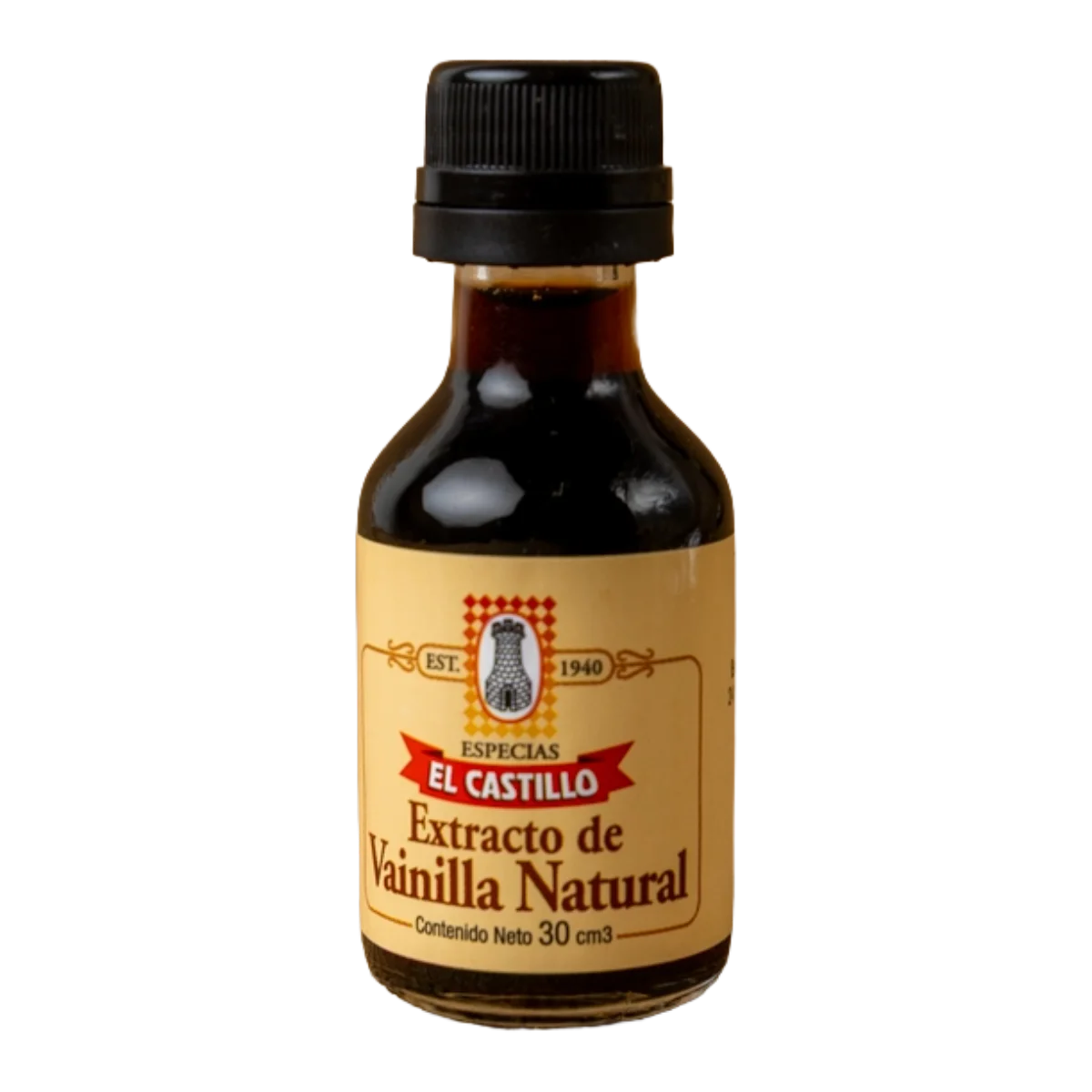 Extracto de vainilla líquida natural 30cc El Castillo