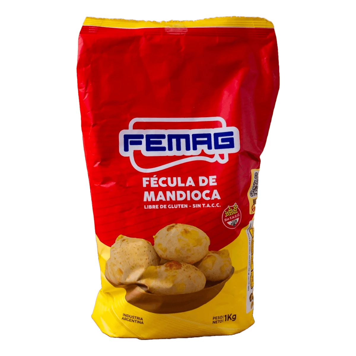 Fécula de mandioca 1kg Femag
