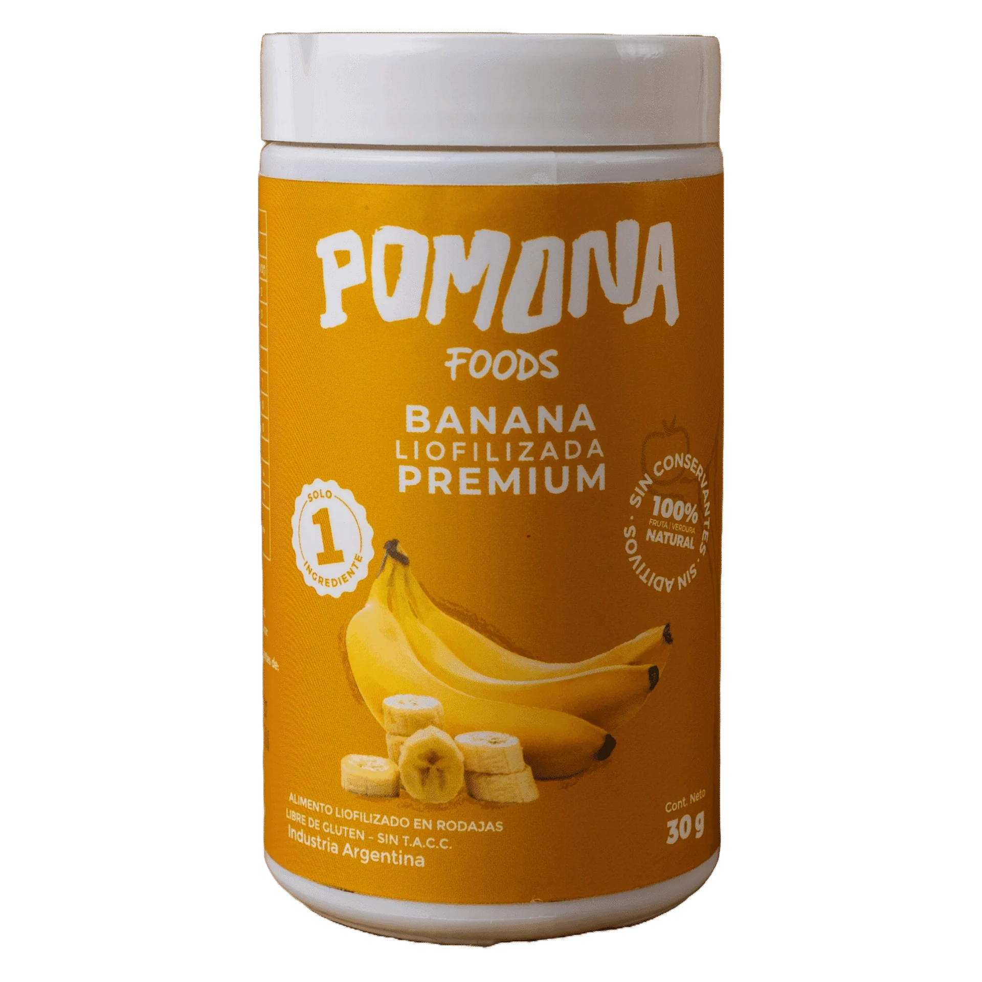 Banana liofilizada 30g Pomona