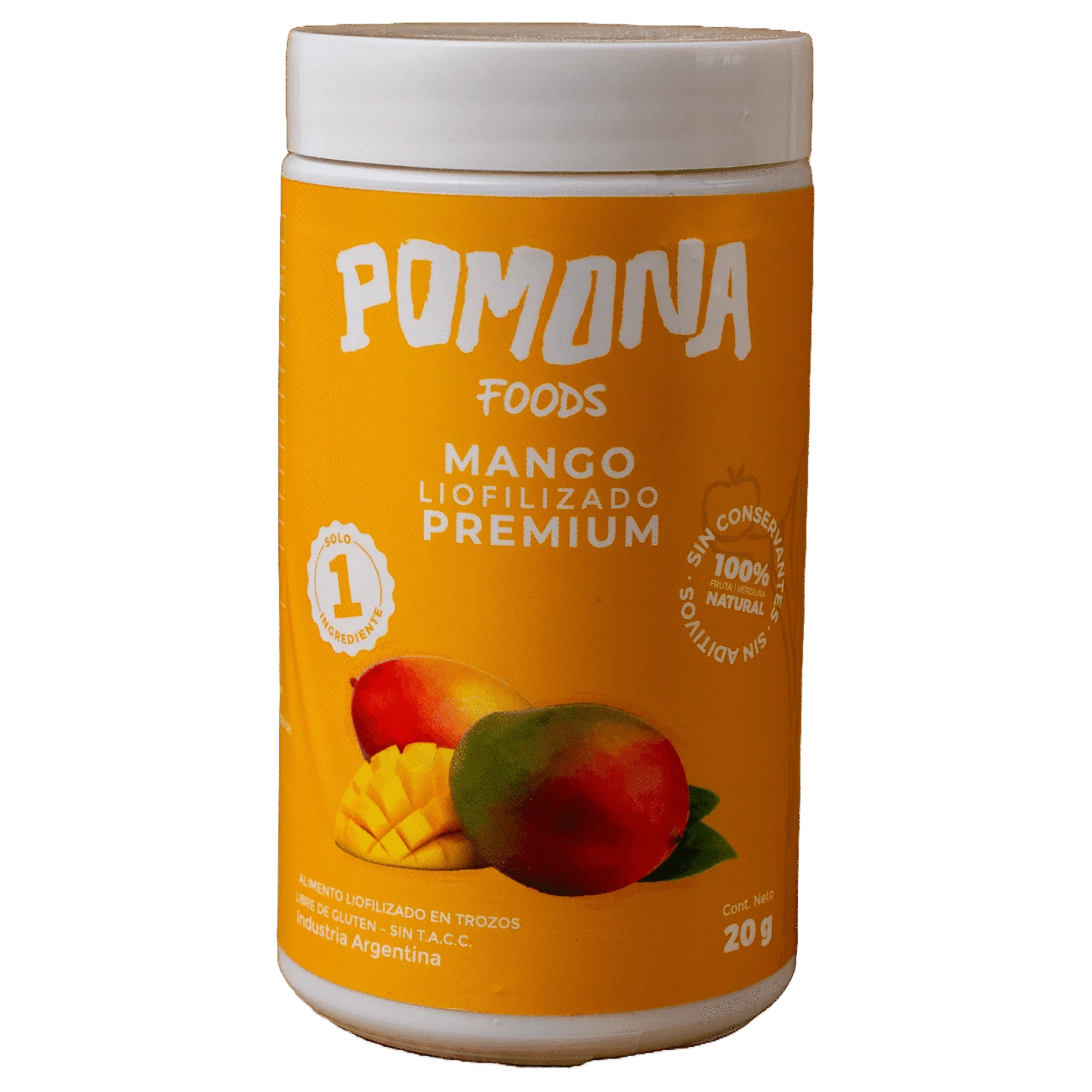 Mango liofilizado 20g Pomona