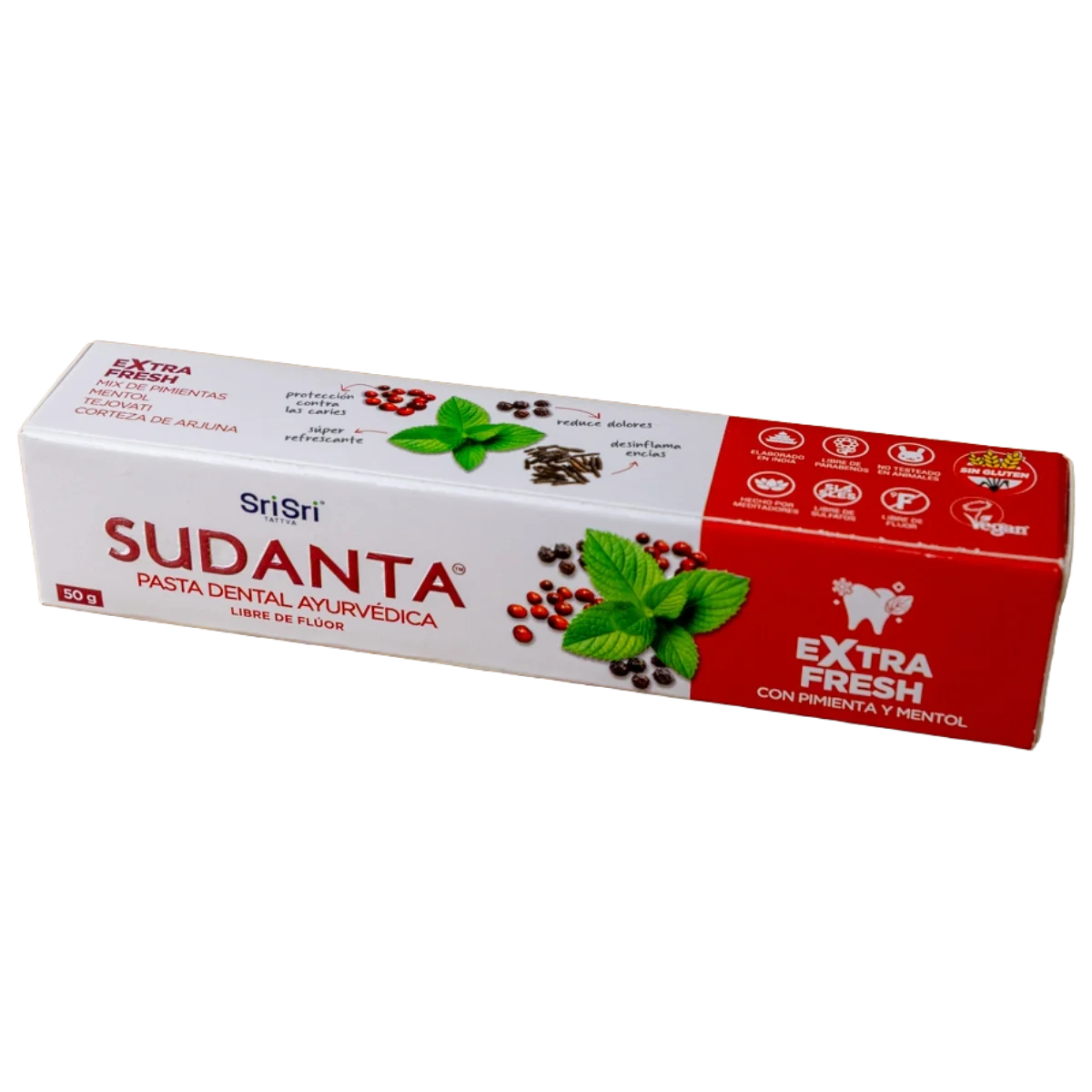 Pasta dental extra fresh 50g SriSri Sudanta