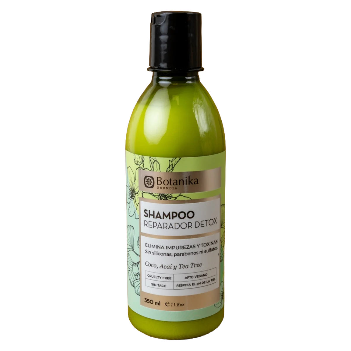 Shampoo reparador detox  350ml Botanika
