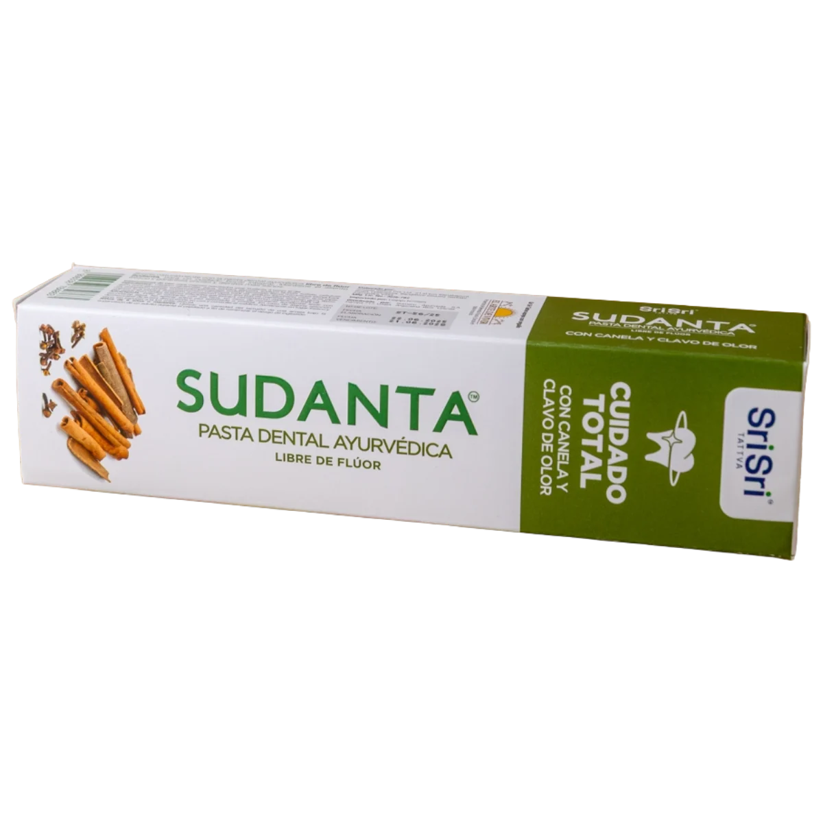 Pasta dental cuidado total 200g SriSri Sudanta