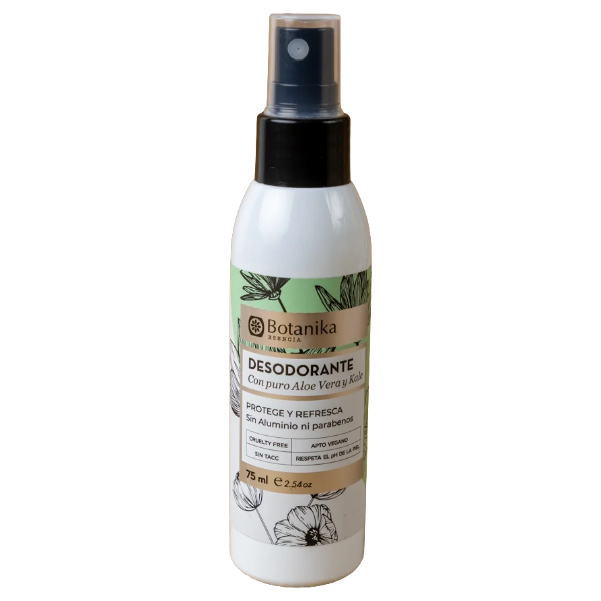 Desodorante spray aloe vera kale 75ml BotanikA