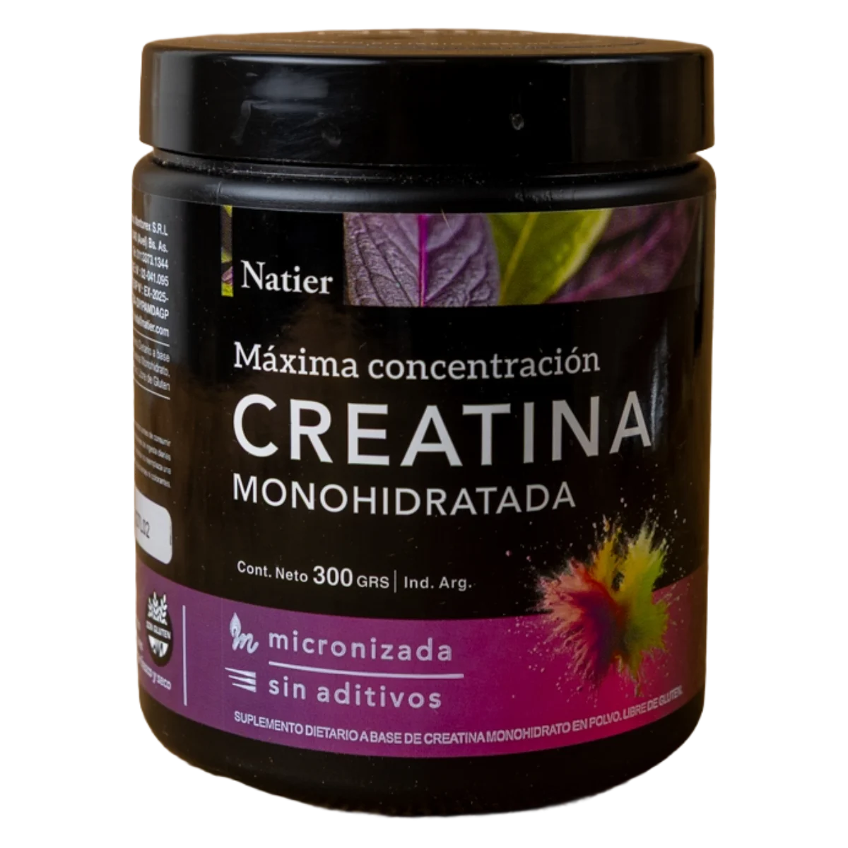 Creatina monohidratada 300g Natier