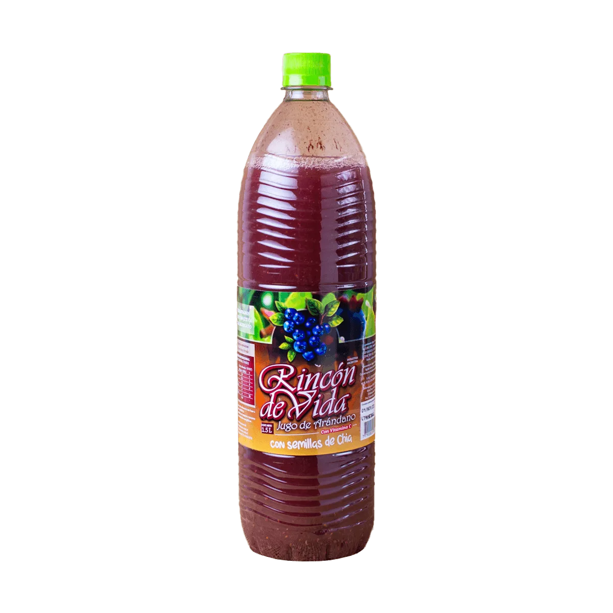 Jugo arándano con chía 1,5L Rincón de vida