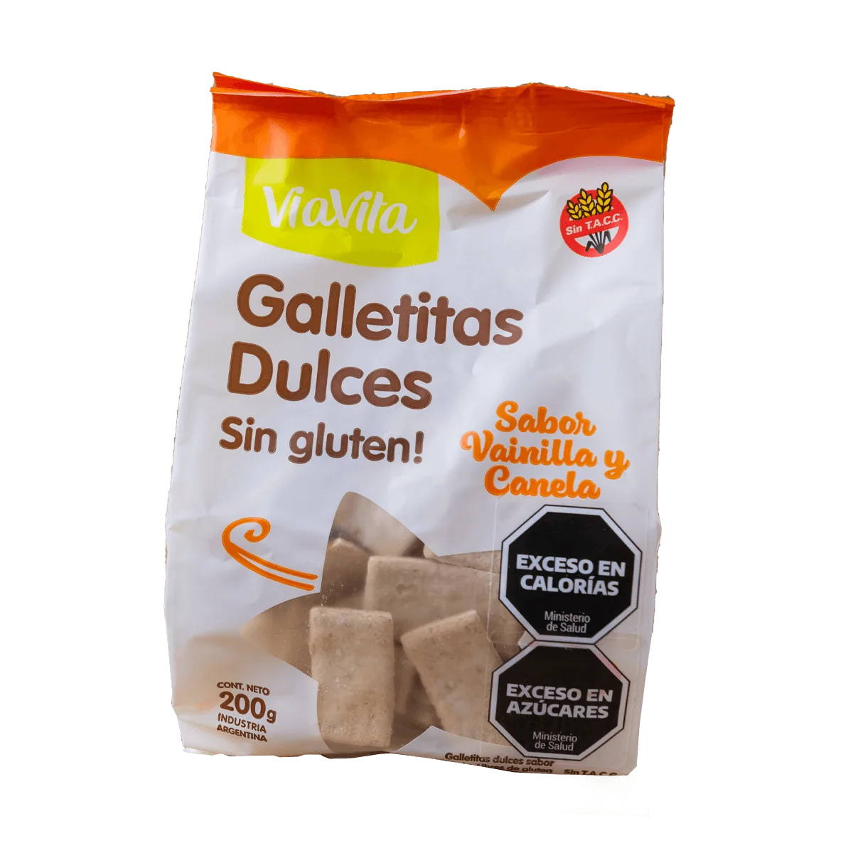 Galletita dulce vainilla canela Viavita 200g