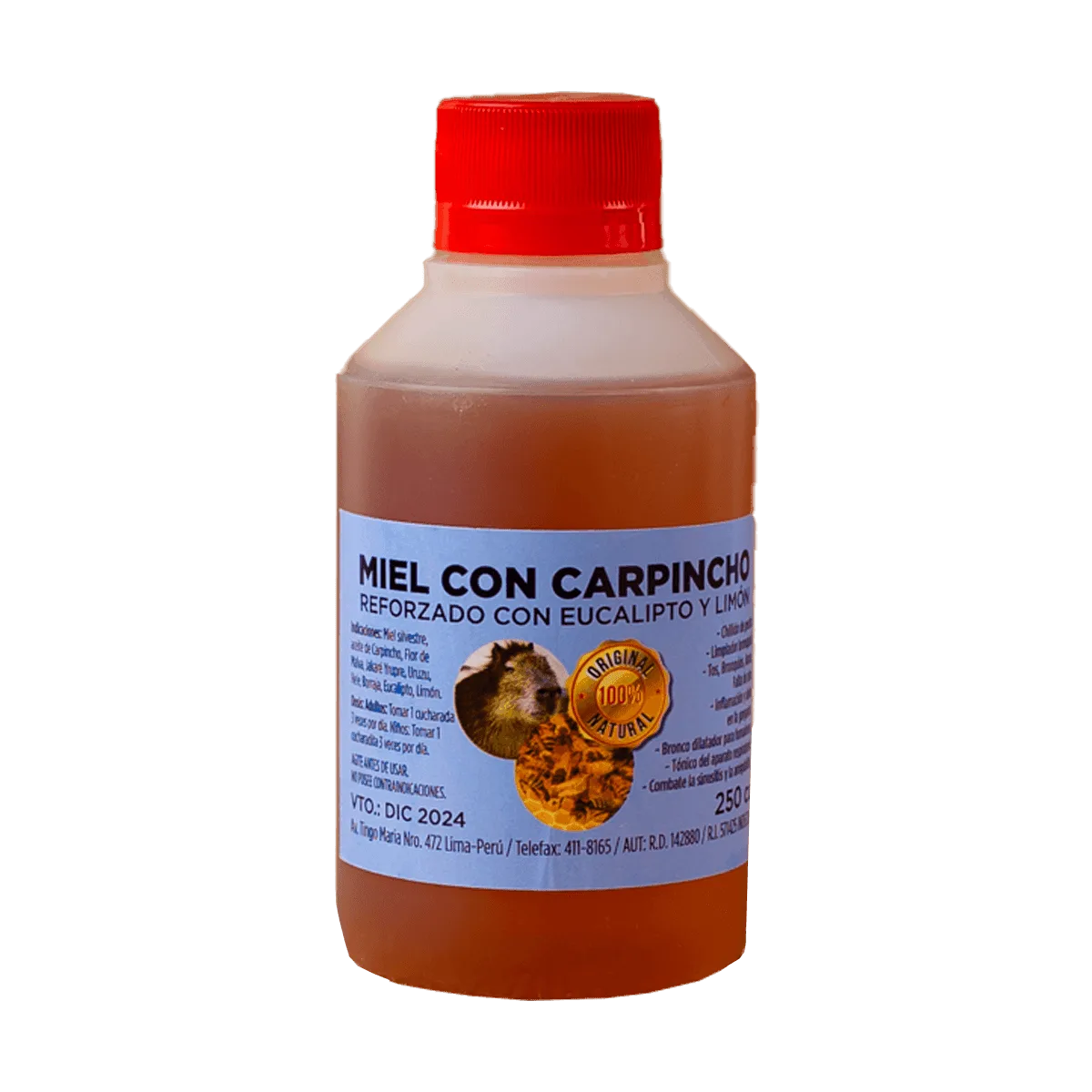 Miel con carpincho 250ml