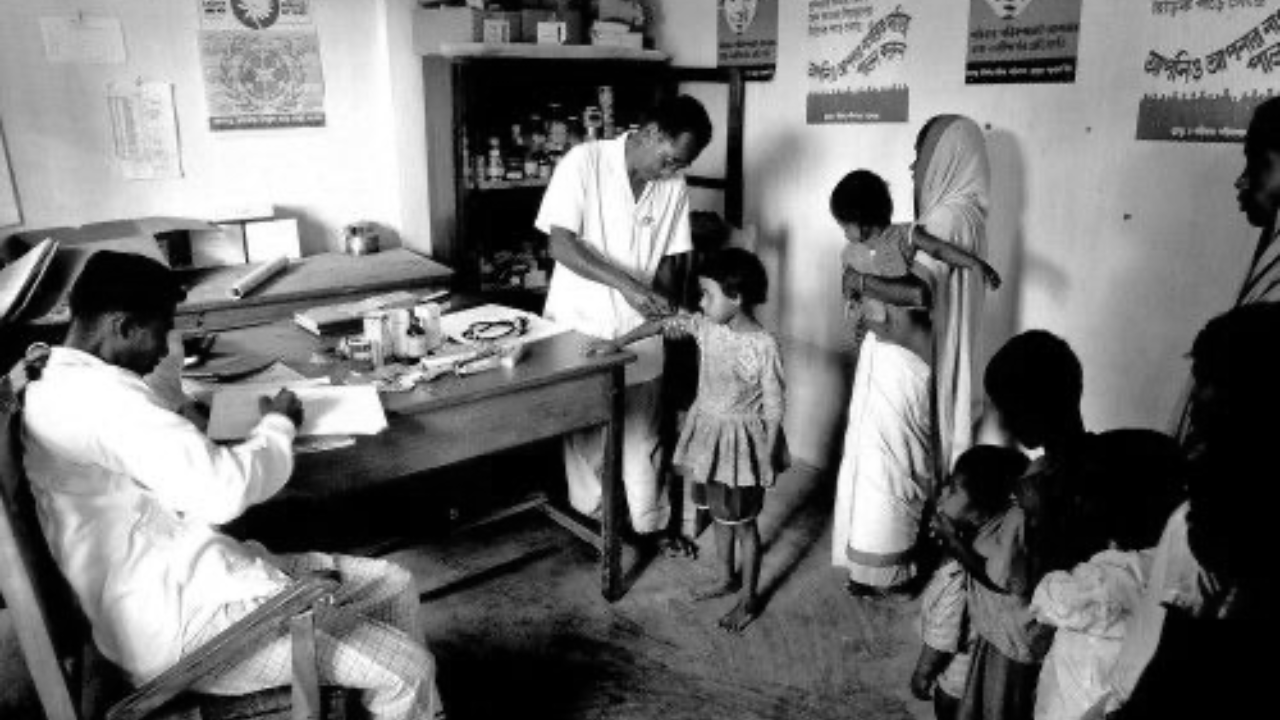 The clean, modern exterior of a community hospital.
