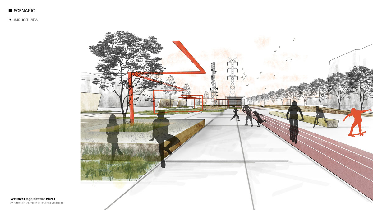 Wellness Against the Wires - An Alternative Approach to Powerline Landscape Wanxing Lin