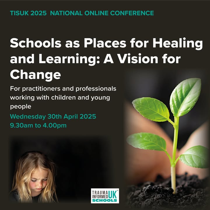 We're really excited to announce the date for this year's TISUK National Conference! Join us online on Wednesday 30th April for a packed day challenging the notion that schools should solely be places of learning. We've brought together a fantastic line up of speakers bringing together academic research, practical application and lived experience, find out more here-   https://ow.ly/Yqkp50UQmsI