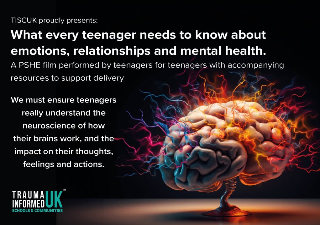 📣 Breaking News! We are incredibly excited to announce the launch of our groundbreaking new film: What every teenager needs to know about emotions, relationships and mental health, and accompanying mental health resources for teenagers in schools and other settings!