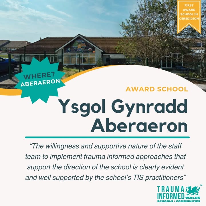 🌟Trauma Informed and Mentally Healthy School Award: Ysgol Gynradd Aberaeron 🌟