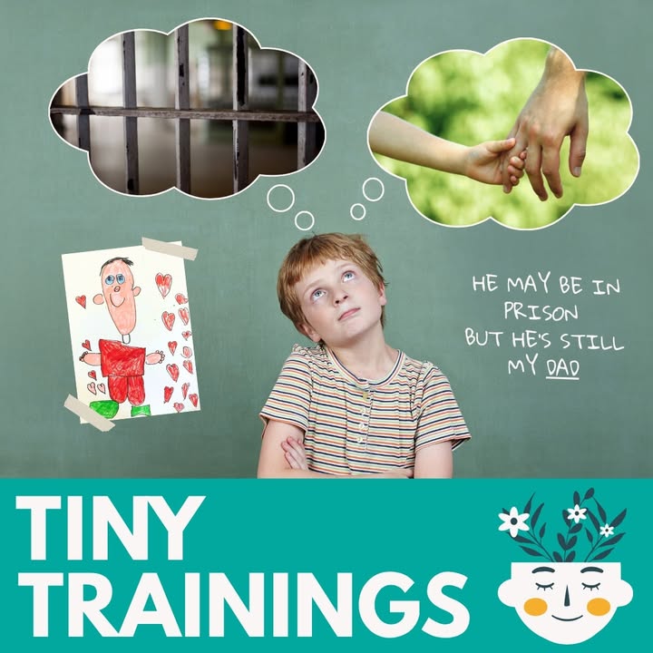 TINY TRAININGS: Parental Imprisonment: Schools, Prisons and Families Working Together to Reduce Trauma 💛