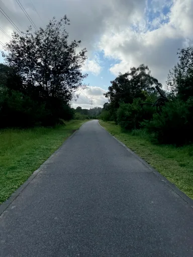 The shared path through Westerfolds Park