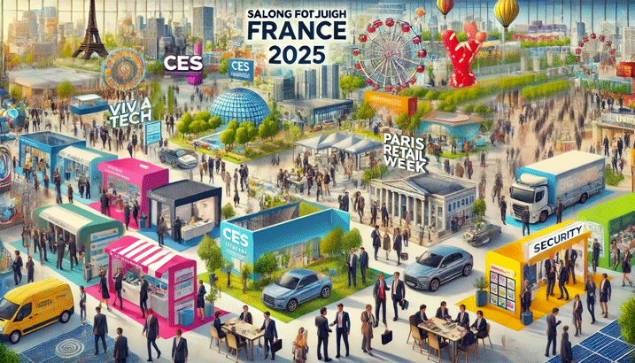 Découvrez les salons professionnels incontournables en France pour le troisième trimestre 2025. Explorez les événements majeurs en industrie, tech, innovation, BtoB, entrepreneuriat et pharma pour ne rien manquer des tendances et opportunités de l'année.