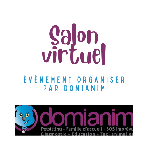 Logo du salon Salon Virtuel pour vos animaux 