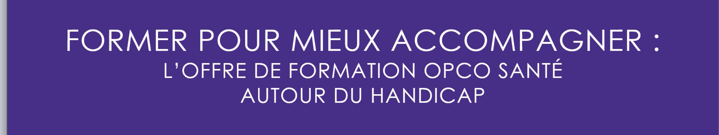 Former pour mieux accompagner